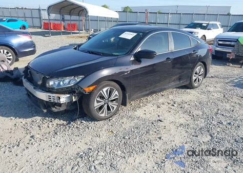 2018 Honda Civic Ex-T z USA, uszkodzony, nr VIN JHMFC1F35JX007641